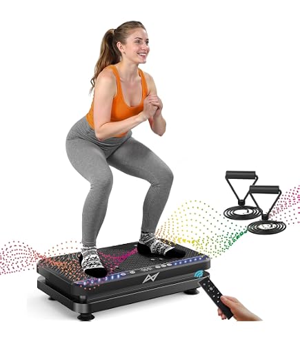 Amazon.com : AXV Vibration Plate Fitness Platform Exercise Machine